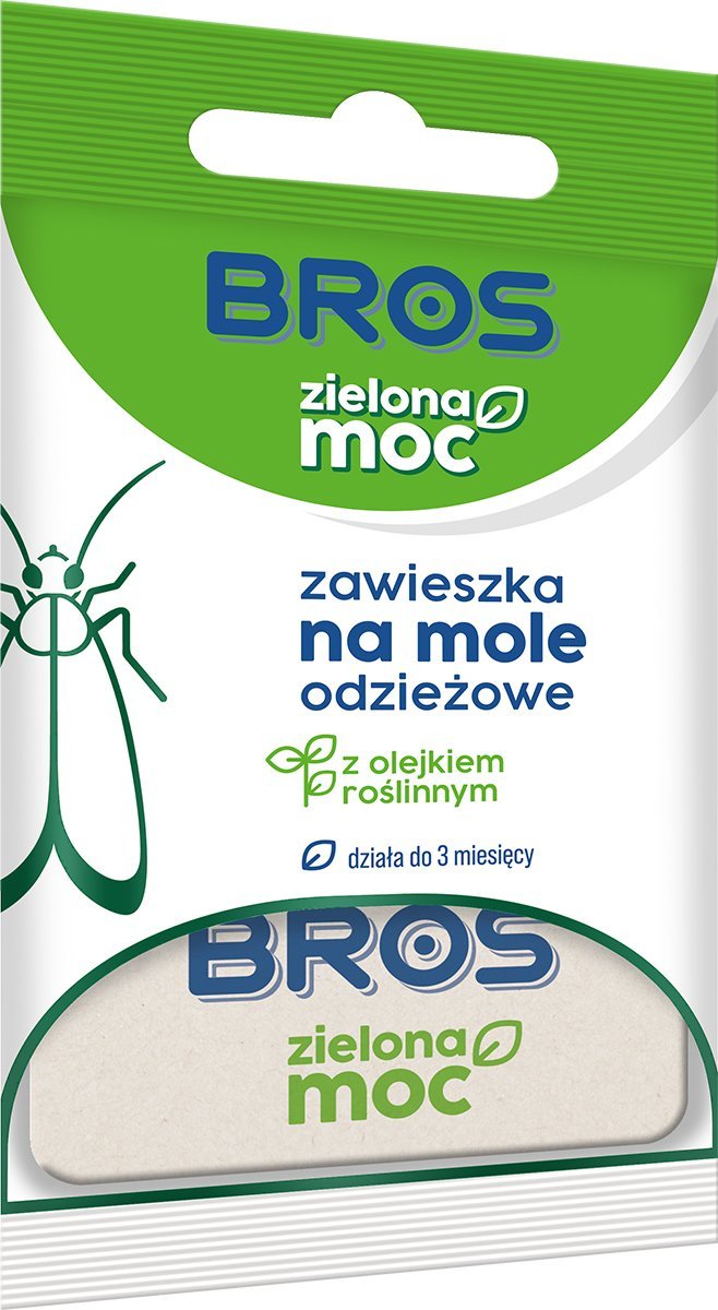 Bros - Zielona Moc zawieszka na mole odzieżowe
