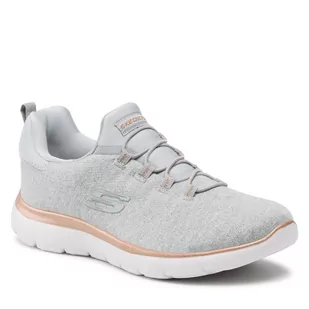 SKECHERS Sneakersy Dazzling Me 149528/GRY Gray - Sneakersy damskie - miniaturka - grafika 1
