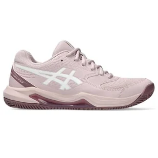 ASICS Damskie trampki Gel-Dedicate 8 Clay, Wododział różany biały, 44.5 EU - Trampki damskie - miniaturka - grafika 1