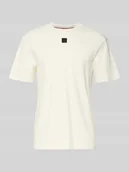 Koszulki męskie - T-shirt o kroju regular fit z czystej bawełny model ‘DALILE’ - miniaturka - grafika 1