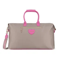 Torby sportowe - Juicy Couture Torba weekendowa CEO-BIJXT2544WPJ Beżowy - miniaturka - grafika 1
