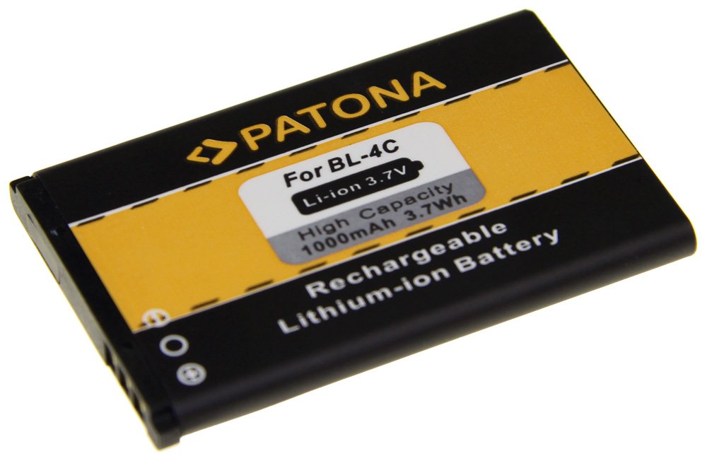 Bateria Nokia BL-4C 1000mAh 3.7V Li-Ion