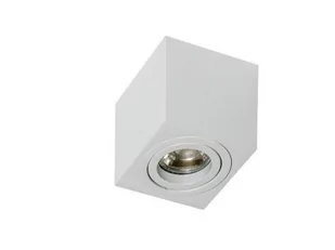 Azzardo Lampa ELOY 1 WHITE Aluminium GM4106 WH/ALU - Lampy sufitowe - miniaturka - grafika 1