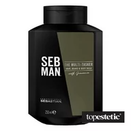 Szampony do włosów - SEB MAN Seb Man The Multitasker - 3 w 1 - Hair, Beard & Body Wash - miniaturka - grafika 1