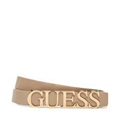 Paski - Pasek Damski Guess BW9257 P5320 Beżowy - miniaturka - grafika 1