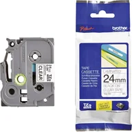 Etykiety do drukarek - Brother taśma bezbarwna TZ-151 nadruk czarny - miniaturka - grafika 1