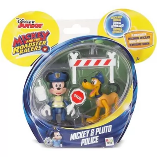 Figurki dla dzieci - Zestaw figurek IMC TOYS Disney Junior Mickey i Pluto Policjanci + akcesoria 182332 - grafika 1