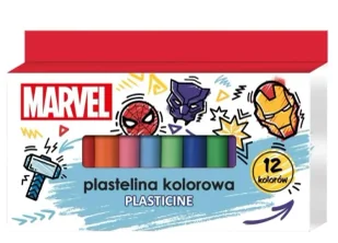 Plastelina Avengers 12 kolorów - Beniamin - Masy plastyczne - miniaturka - grafika 1