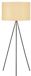 SLV - Fenda Tripod Lampa Podłogowa Ø45,5 Beige/Black SLV - Lampy stojące - miniaturka - grafika 1