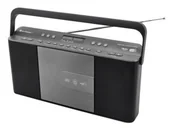 Radia - Soundmaster RCD1870SW radio Przenośny Analogowe i cyfrowe Czarny, Szary - miniaturka - grafika 1