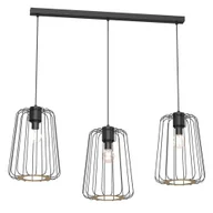 Lampy sufitowe - Lampa wisząca potrójna na listwie druciak TRAD 9729 Luminex LX9729 - miniaturka - grafika 1