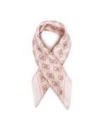 Apaszki i szaliki damskie - Guess Chusta AW5454 SIL03 Różowy - miniaturka - grafika 1