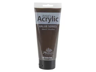 Farba akrylowa, Vandyke Brown 690, 200 ml - Farby i media malarskie - miniaturka - grafika 1