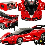 Zabawki zdalnie sterowane - Samochód zdalnie sterowany Rastar 79200 Ferrari FXX 1:14 czerwony - miniaturka - grafika 1