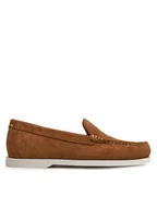 Mokasyny męskie - Polo Ralph Lauren Mokasyny 803932196003 Brązowy - miniaturka - grafika 1