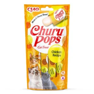 Przysmak CHURU Pops Kurczak dla kota 4x14g - Mokra karma dla kotów - miniaturka - grafika 1