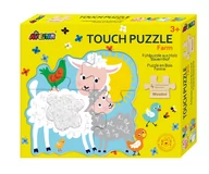 Puzzle - Avenir Avenir 6305059 puzzle zabawkowe Farm, puzzle dla dzieci od 3 lat, 4 x 4 części 6305059 - miniaturka - grafika 1