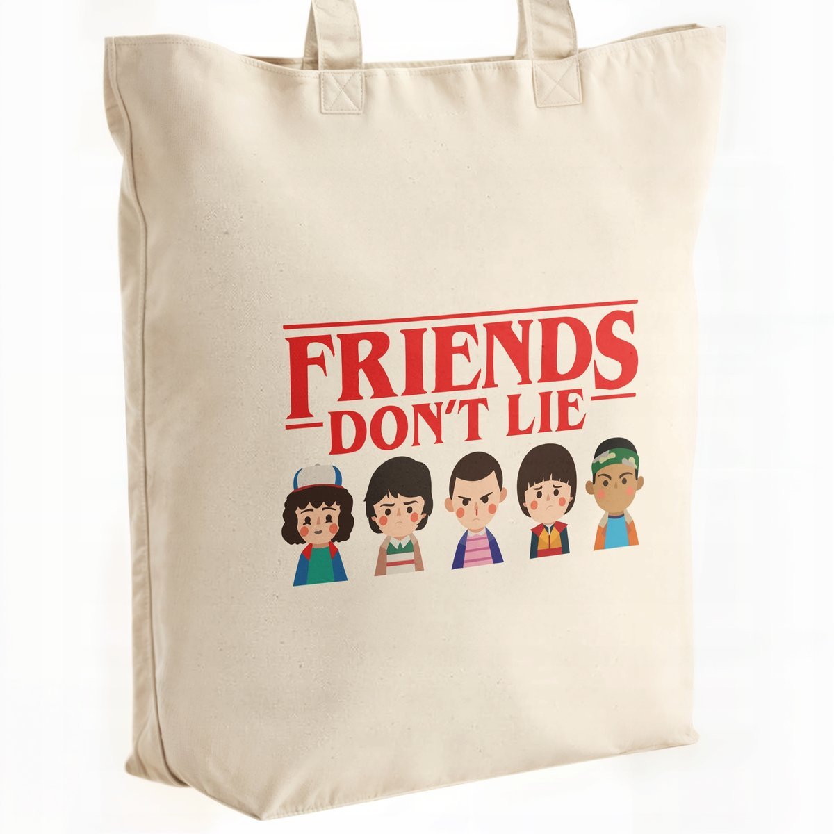 Torba bawełniana Premium Stranger Things Eleven Hawkins Dla Fanów Serialu