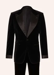 Tom Ford Smoking Shelton Extra Slim Fit schwarz - Moda i Uroda OUTLET - miniaturka - grafika 1