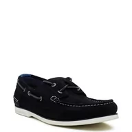 Mokasyny męskie - Tommy Hilfiger Skórzane mokasyny TH BOAT SHOE CORE SUEDE - miniaturka - grafika 1