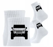 Skarpetki męskie - 3x Skarpetki Urodziny Prezent Skarpety dla kierowcy auta JEEP - miniaturka - grafika 1