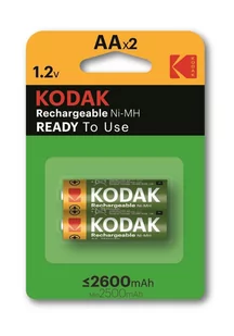 Kodak Akumulator AA R6 2600mAh 2szt 30955080 - Ładowarki i akumulatory - miniaturka - grafika 2