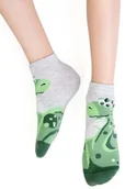 Skarpetki dla dzieci - Skarpetki stopki dziecięce dinozaury Art.004 Steven - miniaturka - grafika 1