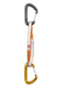 Ekspres wspinaczkowy Ocun Hawk Wire ST-Sling Set Dyn 12 mm 60 cm - orange - Sprzęt wspinaczkowy - miniaturka - grafika 1