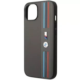 Etui na telefon BMW BMHCP14M22PPMA do Apple iPhone 14 Plus 6,7" szary/grey Tricolor M Collection - Etui i futerały do telefonów - miniaturka - grafika 6