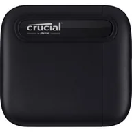 Dyski SSD - Crucial Dysk zewnętrzny SSD X6 4 TB Czarny CT4000X6SSD9 CT4000X6SSD9 - miniaturka - grafika 1