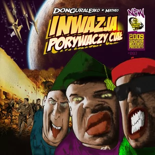 donGURALesko &amp; Matheo Inwazja porywaczy ciał (Reedycja). CD donGURALesko &amp; Matheo - Rap, Hip Hop - miniaturka - grafika 1