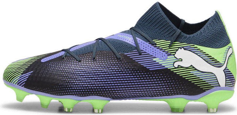 Puma Future 7 Pro FG/AG buty piłkarskie unisex szary biały fizzy apple Gr 42.5