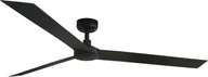 Wentylatory sufitowe - Energooszczędny wentylator sufitowy z pilotem Cruiser XL Black 160 cm - miniaturka - grafika 1