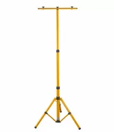 Akcesoria do oświetlenia - Statyw na 2 oprawy do warsztatu budowę na naświetlacz 180cm żółty - miniaturka - grafika 1