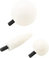 Narzędzia samochodowe - BGS 1659-KÖPFE | Zamienne głowice z tworzywa do kowadełka blacharskiego | M5 x 0,8 mm | do BGS 1659 | 3 szt. - miniaturka - grafika 1