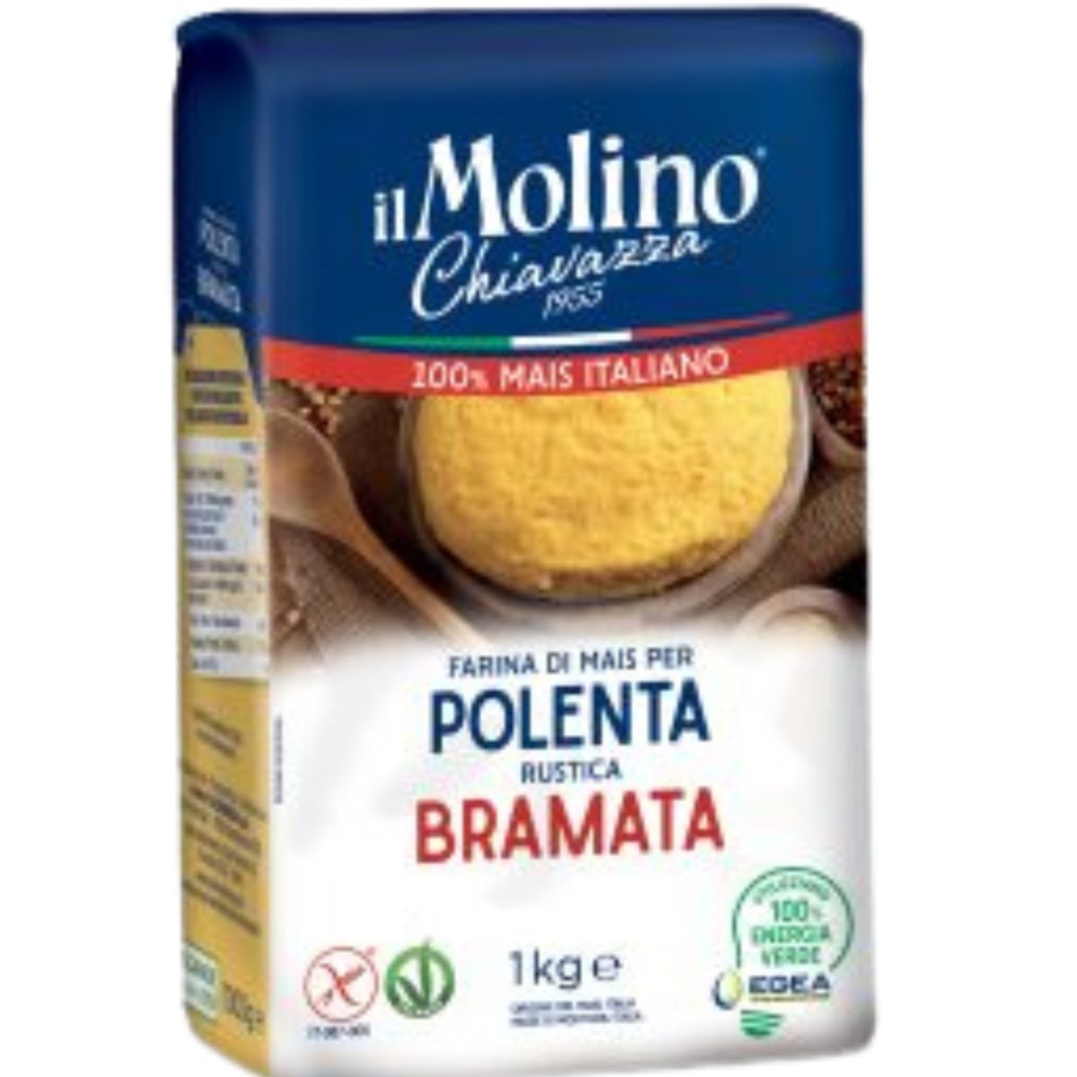 il Molino Chiavazza Polenta Rustica 1kg mąka kukurydziana do polenty gruba