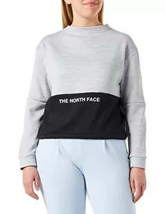 THE NORTH FACE Bluza damska NF0A5IF2, TNF Light Grey Heather-TNF Black, XL - Bluzy damskie - miniaturka - grafika 1