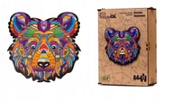 Puzzle - Puzzle Drewniane EKO 22 Brązowy Niedźwiedź A4 PuzA4-01727 - miniaturka - grafika 1