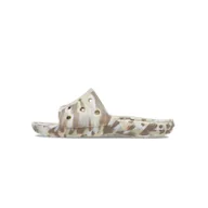 Klapki i japonki damskie - Klapki unisex Crocs Classic Marbled Slide - miniaturka - grafika 1