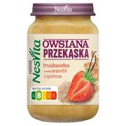 NesVita Owsiana przekąska truskawka z nutą wanilii i quinoa 190 g