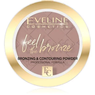 Eveline Feel The Bronze Puder brązująco-konturujący nr 01 Milky Way 4g - Bronzery i konturowanie twarzy - miniaturka - grafika 1