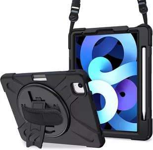 D-Pro 360 Armor Strap Case etui pancerne z uchwytem na rękę i paskiem na ramię iPad Pro 12.9 (2021) - Etui do tabletów - miniaturka - grafika 1