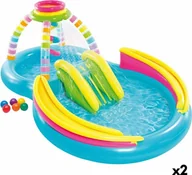 Zabawki i gry sportowe - Intex Dmuchany Fotel dla Dzieci Intex Tęcza 374 L 295 x 109 x 191 cm 2 Sztuk - miniaturka - grafika 1