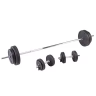 Hantle i ciężarki - Zestaw hantli 93 kg - miniaturka - grafika 1