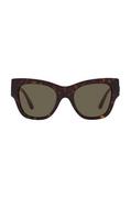 Okulary przeciwsłoneczne - Versace okulary przeciwsłoneczne damskie kolor brązowy - miniaturka - grafika 1
