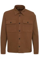 Kurtki męskie - Blend Męska kurtka Shacket, 181031/Toffee, XXL, 181031/Toffee, XXL - miniaturka - grafika 1