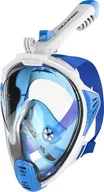 Maski do nurkowania - Aqua Speed, Maska do nurkowania pełnotwarzowa, biało-niebieska, rozmiar S/M - miniaturka - grafika 1