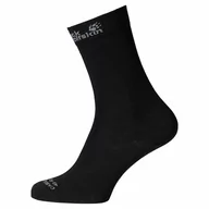 Skarpetki męskie - Skarpety Jack Wolfskin MERINO CLASSIC CUT SOCKS black - 47-49 - miniaturka - grafika 1