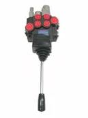 Akcesoria do hydrauliki siłowej - Rozdzielacz hydrauliczny Presko P40-2-OT-QW, 2-sekcyjny PŁYWAJĄCA, ZATRZASK JOY - miniaturka - grafika 1