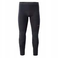 Pozostała odzież narciarska - Elbrus męskie legginsy termoaktywne elarit bottom czarne wełna merino xxl - miniaturka - grafika 1